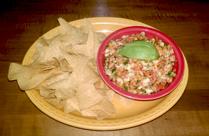 Ceviche and Chips